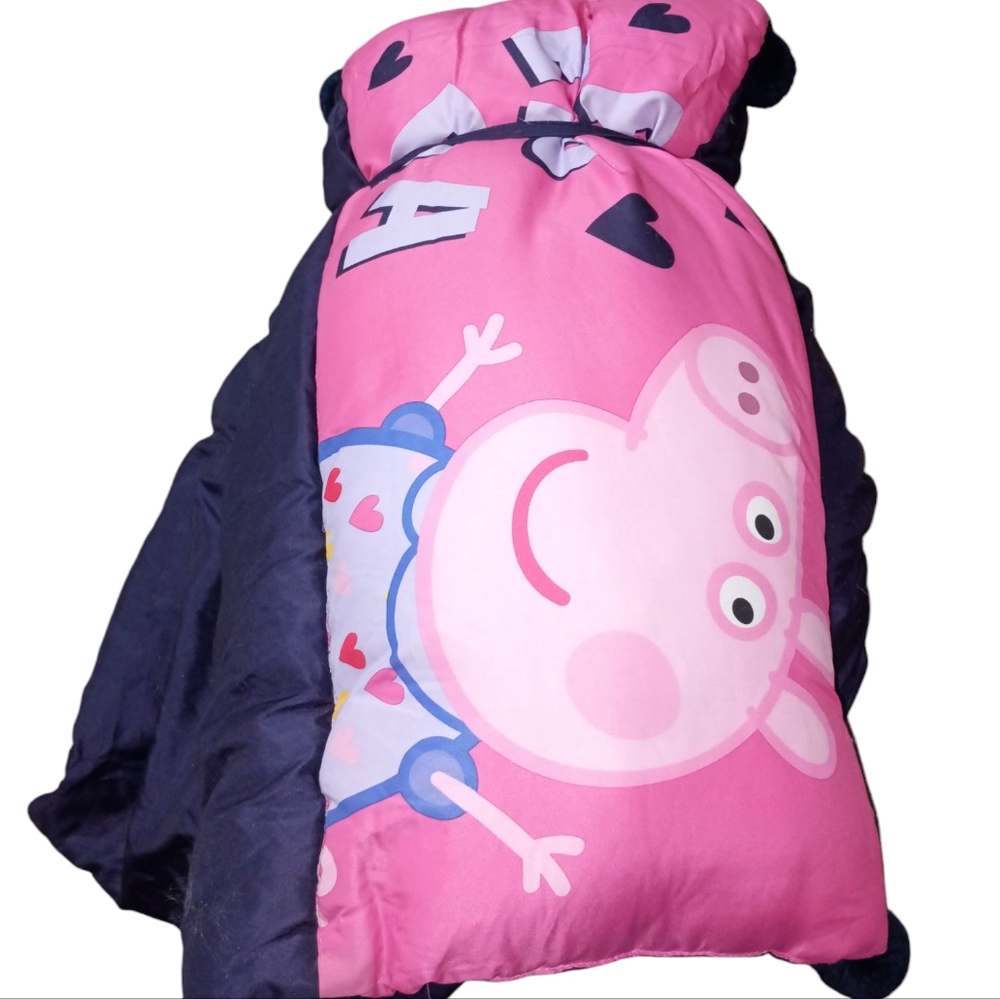 Peppa Pig Pink and Blue Bedding Set